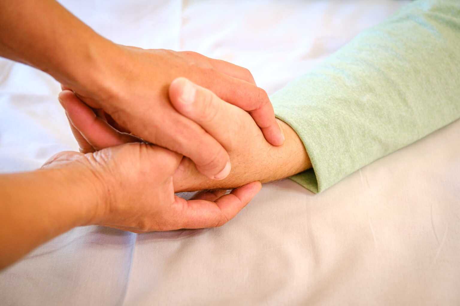 Handbehandlung im Shiatsu